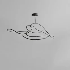 101 Copenhagen Ghost Chandelier, Big, Burned Black fra><noscript><img width=