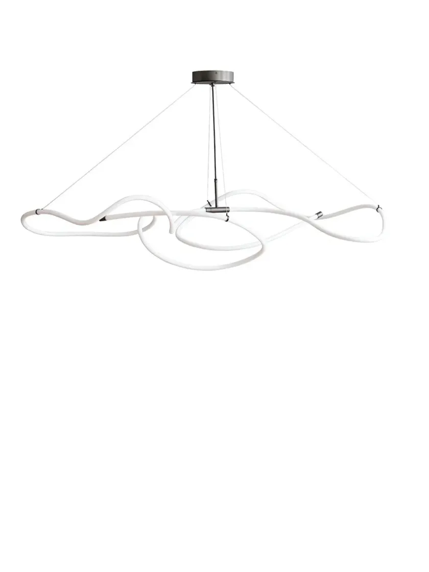101 Copenhagen Ghost Chandelier, Big, Burned Black fra> Spots|Lysekroner