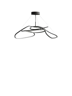 101 Copenhagen Ghost Chandelier, Mini, Burned Black fra> Lysekroner|Spots