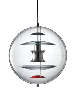 Verpan Globe, Coloured Glass pendel Ø40 af Verner Panton> Pendler|Spots