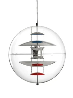 Verpan Globe, Glass pendel Ø50 af Verner Panton><noscript><img width=