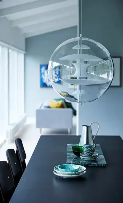 Verpan Globe pendel Ø50 af Verner Panton><noscript><img width=