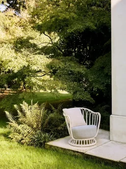 GUBI Grace Outdoor Lounge Chair fra> Udendørs Loungemøbler|Havestole