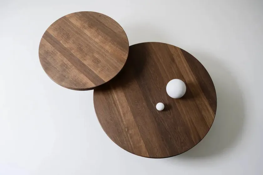 DK3 Groove Coffee Table Ø110 fra> Sofaborde