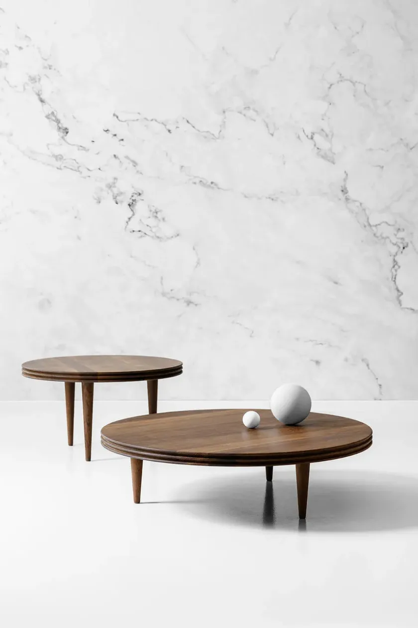 DK3 Groove Coffee Table Ø110 fra> Sofaborde