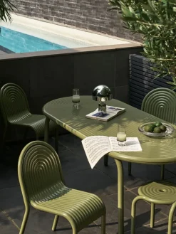Tom Dixon Groove Side Chair fra> Havestole