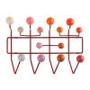 Vitra Hang It All, Rød fra> Knagerækker|Entrémøbler