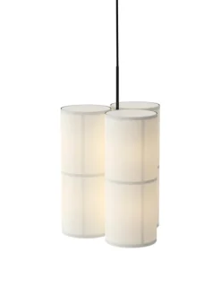 Audo Copenhagen Hashira Pendant Lamp Cluster White, Small fra> Pendler|Spots