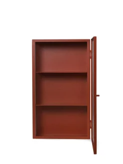 Ferm Living Haze Wall Cabinet, oxide red fra><noscript><img width=