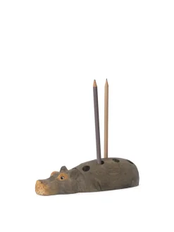 Ferm Living Hippo Pencil Holder fra>Børn Gaver|Gaver Til Børn