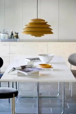 Verpan Hive pendel, yellow af Verner Panton><noscript><img width=