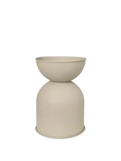 Ferm Living Hourglass Pot, cashmere fra><noscript><img width=