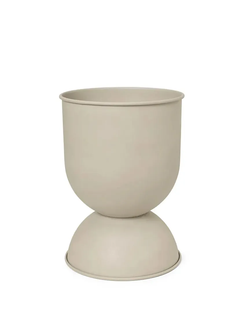 Ferm Living Hourglass Pot, cashmere fra> Vaser