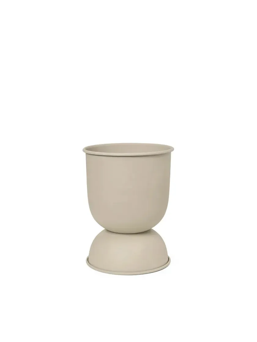 Ferm Living Hourglass Pot, cashmere fra> Vaser