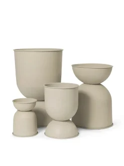 Ferm Living Hourglass Pot, cashmere fra><noscript><img width=