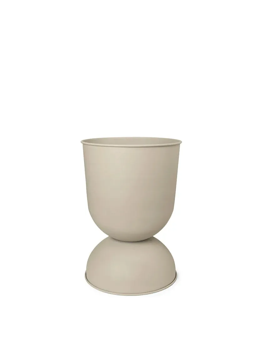 Ferm Living Hourglass Pot, cashmere fra> Vaser