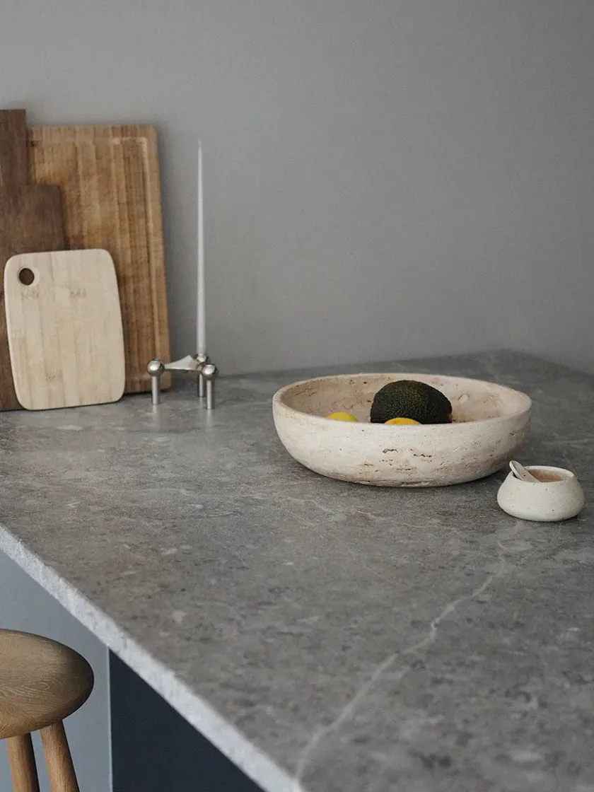Wabi Sabi Nordic Hyben Skål, travertin fra> Gaver Til Hende|Service