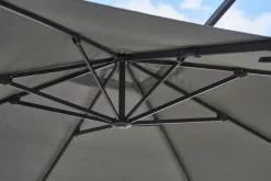 Cane-line Hyde Luxe Parasol, 3x4 m inkl. fod fra> Parasoller