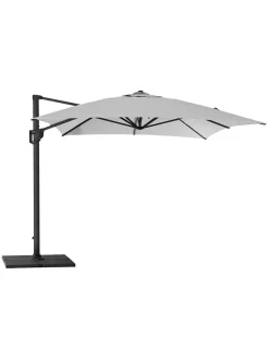 Cane-line Hyde Luxe Parasol 3x3 m. med tilt inkl. fod fra><noscript><img width=