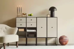 Audo Copenhagen Ingeborg med Fodskammel, moonlight fra><noscript><img width=