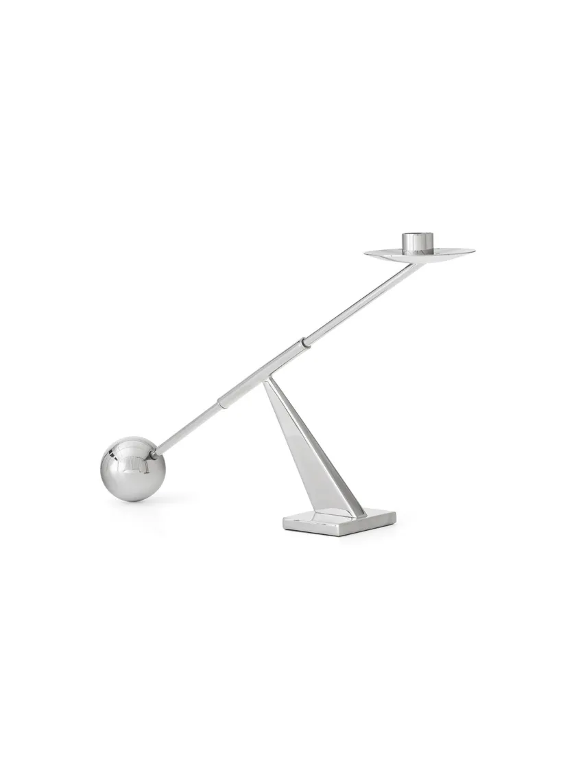 Audo Copenhagen Interconnect Candle Holder - small, black fra> Gaver Til Ham|Gaver Til Hende