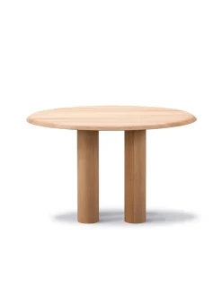 Fredericia Furniture Islets Spisebord, eg lys olie fra><noscript><img width=