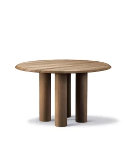 Fredericia Furniture Islets Spisebord, eg røget olie fra> Spiseborde