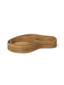 Ferm Living Isola Trays, sæt á 2 stk. fra><noscript><img width=