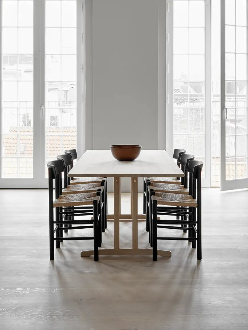 Fredericia Furniture J39 Folkestolen af Børge Mogensen> Spisebordsstole