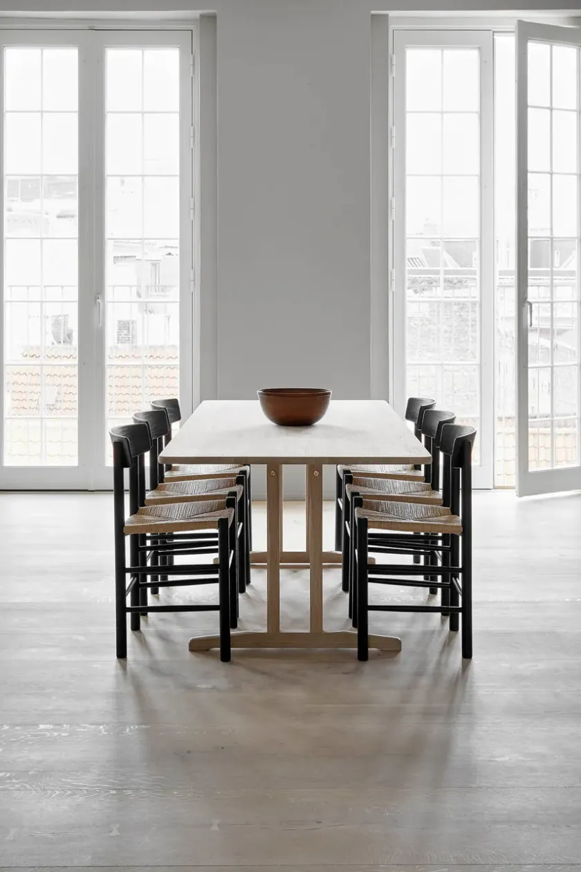 Fredericia Furniture J39 Folkestolen af Børge Mogensen> Spisebordsstole