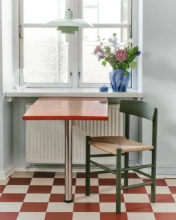 Fredericia Furniture J39 Folkestolen, indigo blue af Børge Mogensen><noscript><img width=