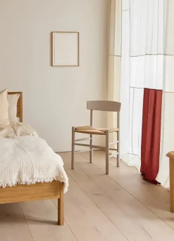 Fredericia Furniture J39 Folkestolen, indigo blue af Børge Mogensen><noscript><img width=