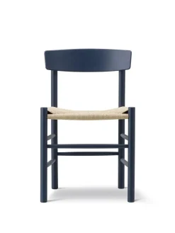 Fredericia Furniture J39 Folkestolen, Khaki grøn af Børge Mogensen><noscript><img width=