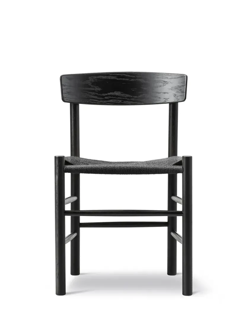 Fredericia Furniture J39 Folkestolen, lys olieret eg af Børge Mogensen> Spisebordsstole