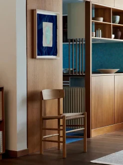 Fredericia Furniture J39 Folkestolen, olieret eg af Børge Mogensen> Spisebordsstole