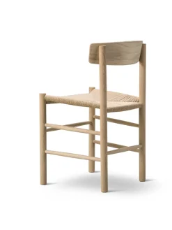 Fredericia Furniture J39 Folkestolen, olieret eg af Børge Mogensen><noscript><img width=