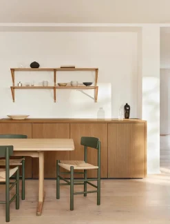 Fredericia Furniture J39 Folkestolen, Pebble grey af Børge Mogensen><noscript><img width=