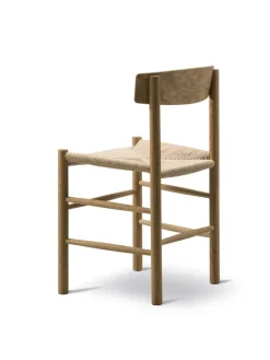 Fredericia Furniture J39 Folkestolen, sæbebehandlet eg af Børge Mogensen><noscript><img width=