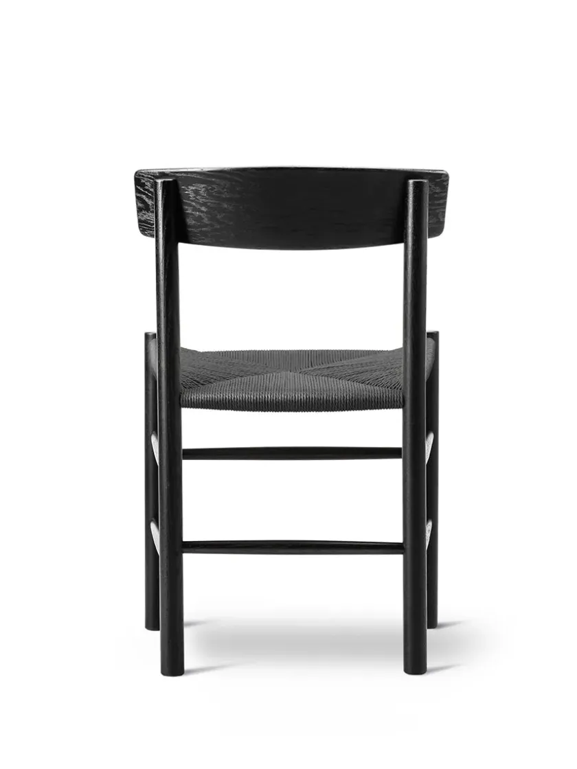 Fredericia Furniture J39 Folkestolen, sæbebehandlet eg af Børge Mogensen> Spisebordsstole