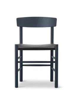 Fredericia Furniture J39 Folkestolen Sædepolstret, Natur Canvas af Børge Mogensen><noscript><img width=