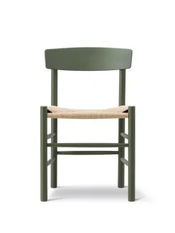 Fredericia Furniture J39 Folkestolen, Vintage lakeret af Børge Mogensen><noscript><img width=