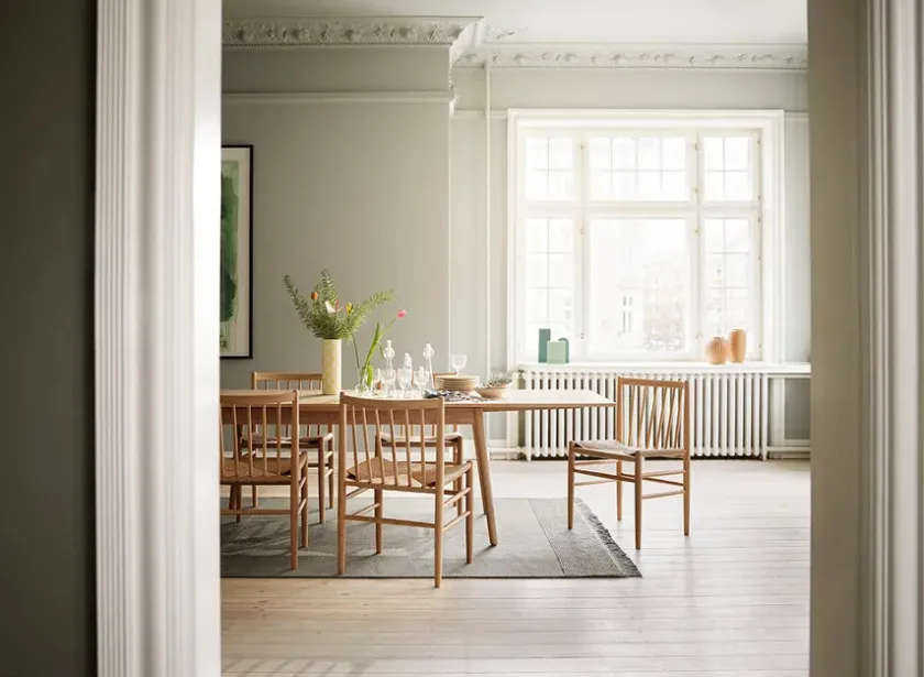 FDB Møbler J80 spisebordsstol, eg olie fra> Spisebordsstole