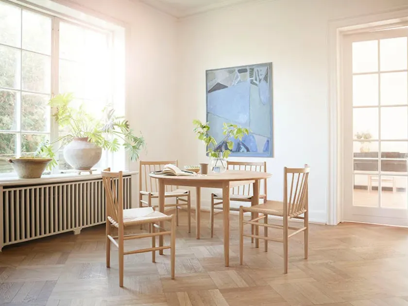 FDB Møbler J80 spisebordsstol fra> Spisebordsstole