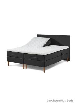Jacobsen Plus Beds – Sengegavl Curve, Blå><noscript><img width=