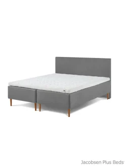 Jacobsen Plus Beds – Sengegavl Curve, Blå><noscript><img width=