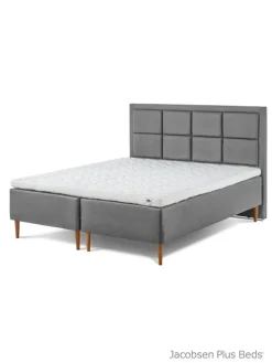 Jacobsen Plus Beds – Sengegavl Square, Grå> Sengegavle