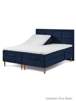 Jacobsen Plus Beds – Sengegavl Square, Grå><noscript><img width=