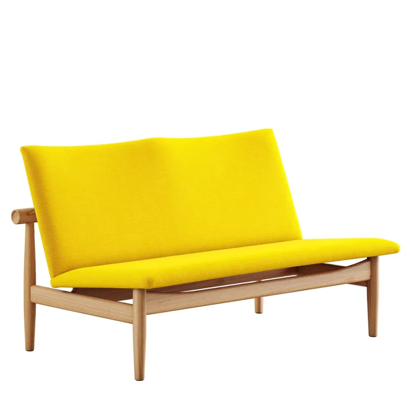 House of Finn Juhl Japan 2 pers. sofa, eg klar olie af Finn Juhl> Sofaer