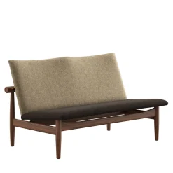 House of Finn Juhl Japan 2 pers. sofa, eg klar olie af Finn Juhl><noscript><img width=