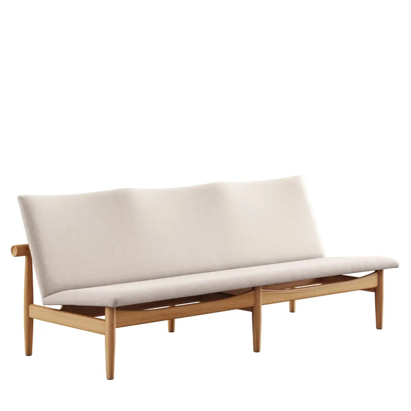 House of Finn Juhl Japan 3 pers. sofa, eg olie af Finn Juhl> Sofaer